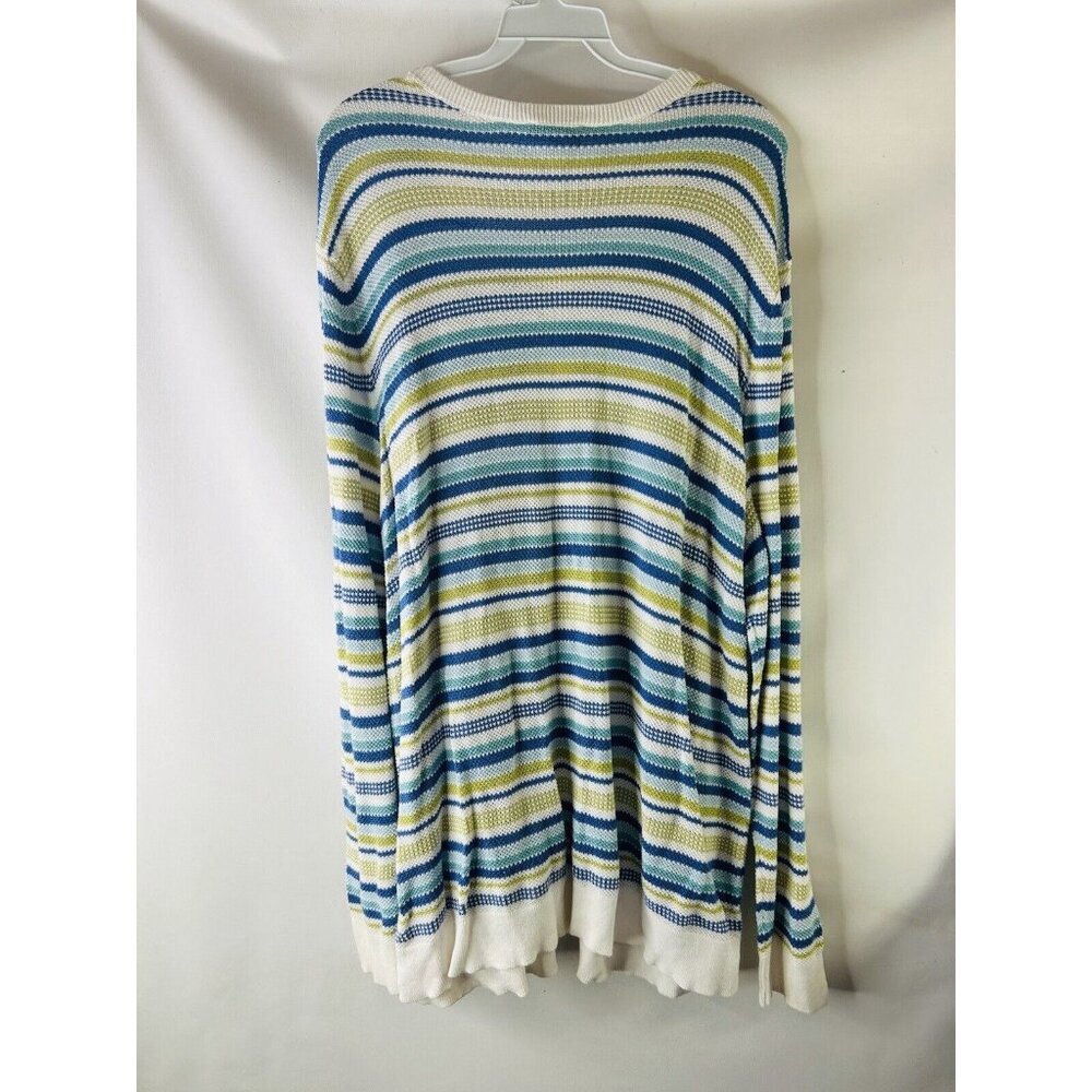 Pendleton Lightweight Cotton Rainbow Striped Card… - image 6